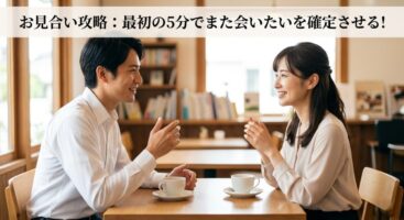 【お見合い攻略】最初の5分で「また会いたい」を確定させる！魔法の第一声とは？